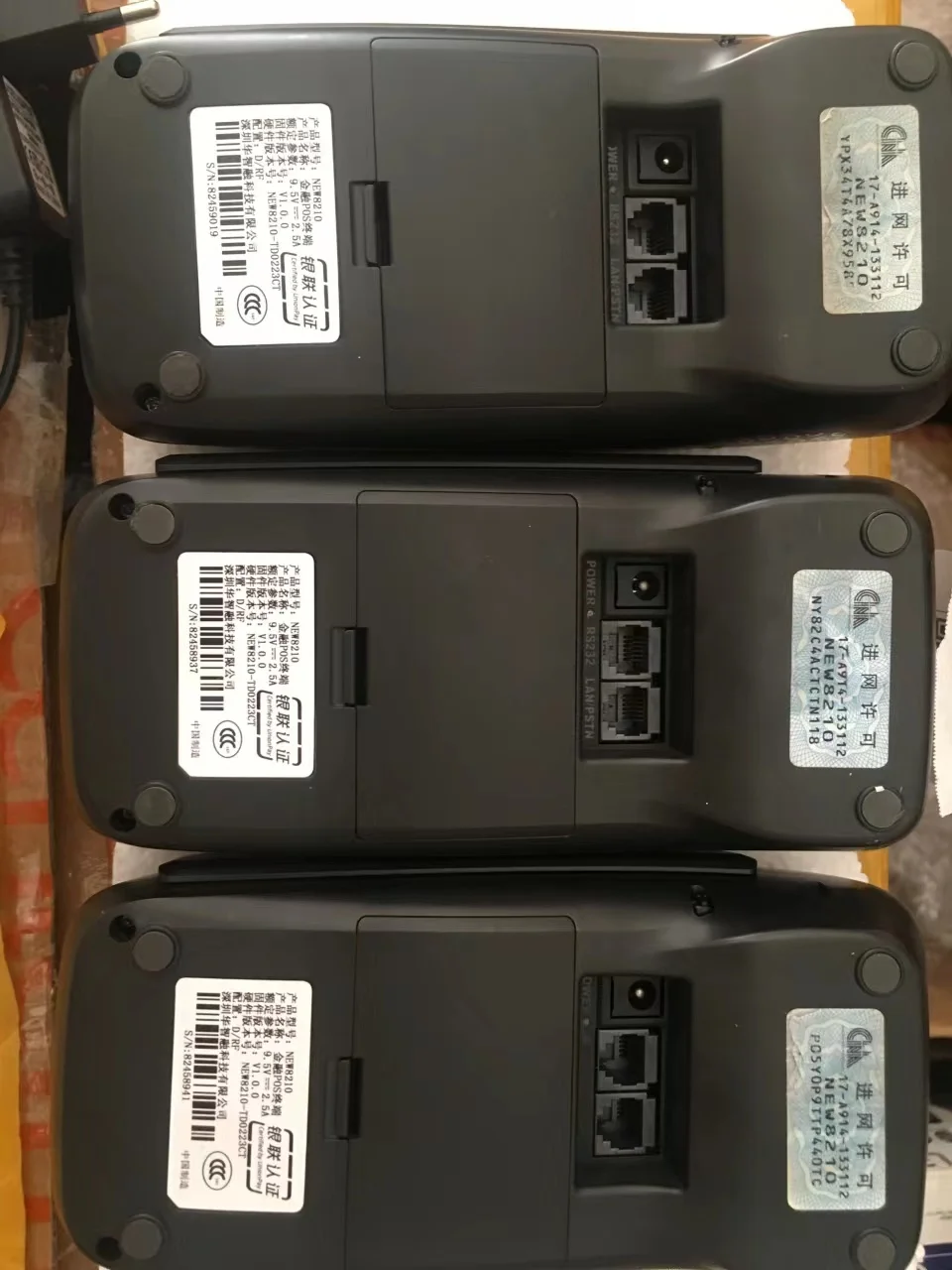 USED Mobile POS Machine NEW8210 WCDMA 3G  PCI-Compliant  Secure Payment Terminal POS Hardware Distributor Equipment Export