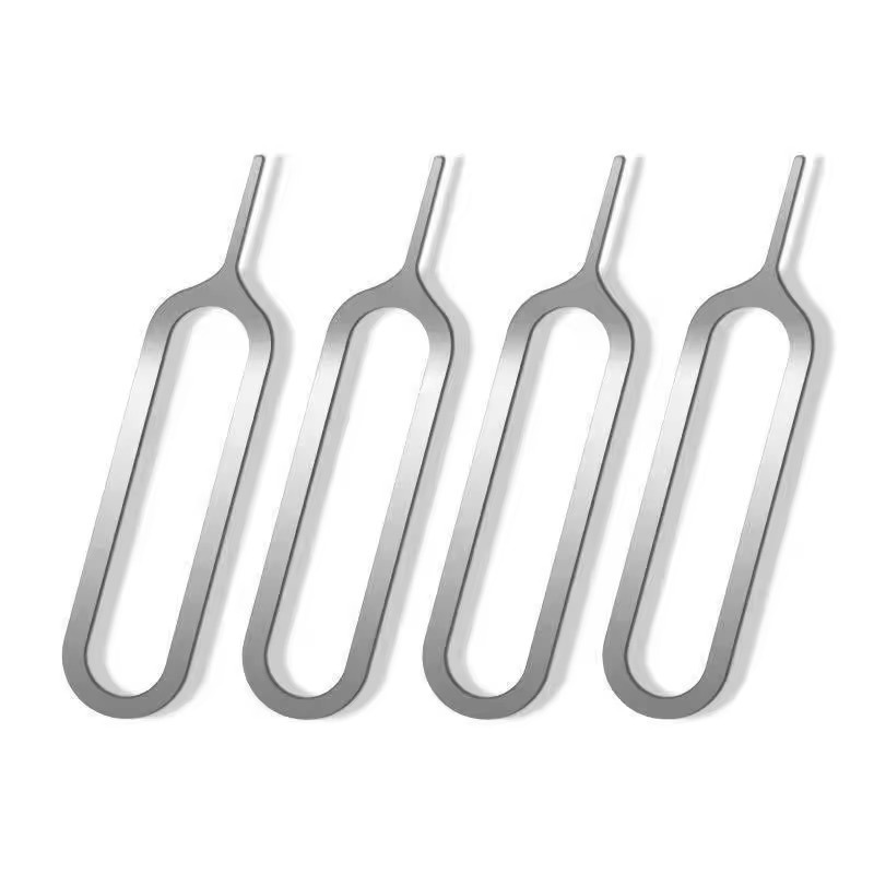 200-10Pcs Sim Card Removal Openning Tool Anti Loss Pin Eject Sim Cards Tray Open Pin Needle Key Tools for Samsung Xaiomi IPhone