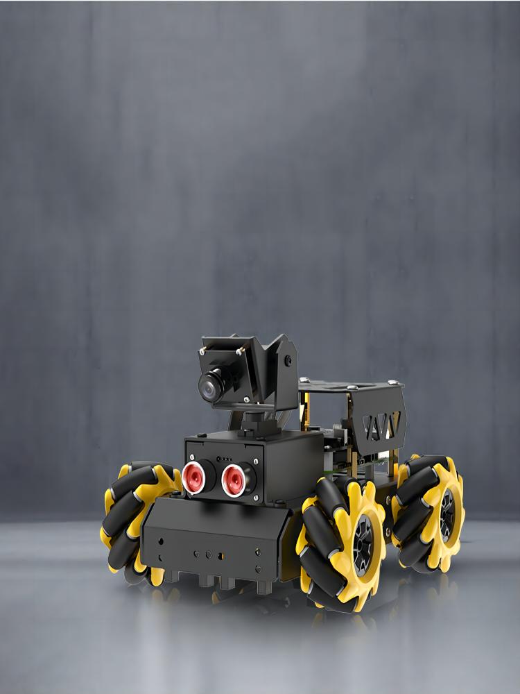 4WD TurboPi Mecanum Wheel Motor Robot Car for Raspberry Pi 4B 4GB Camera for Starters Open Source Programmable Robot Car DIY Kit