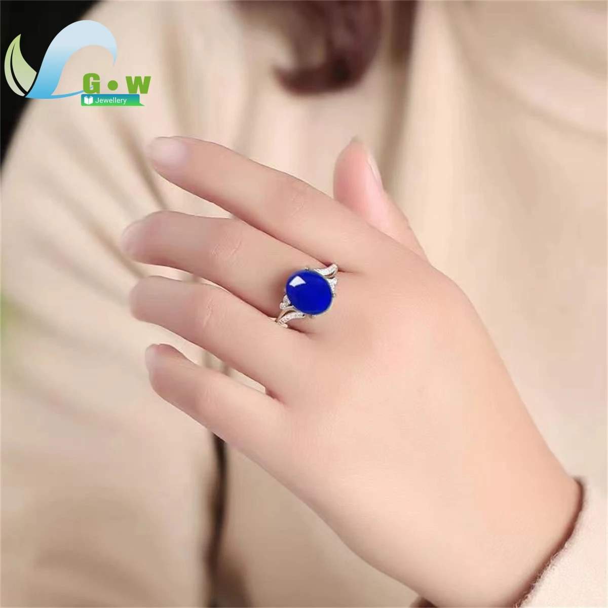 Bague en argent regardé avec calcédoine pour femme, bague ouverte réglable, bague femme, bijoux fins, style simple, cadeau de diversification, agate rouge, colonne vertébrale