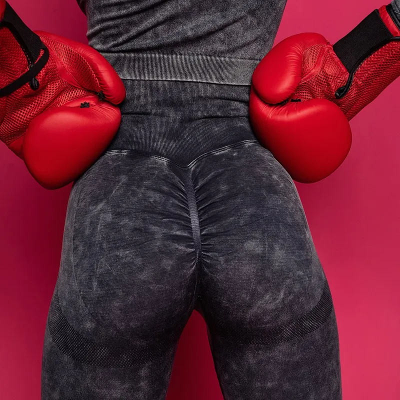 Lavar sexy push up ginásio leggings mulheres cintura alta sem costura magro leggings esportivos feminino casual outono