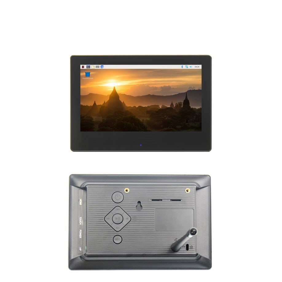 7 インチ タッチ スクリーン Raspberry Pi 4 容量性 HDMI 互換 TFT LCD Pi 4B 3B+ Orange Pi 5 PC AIDA64 セカンダリ スクリーン用