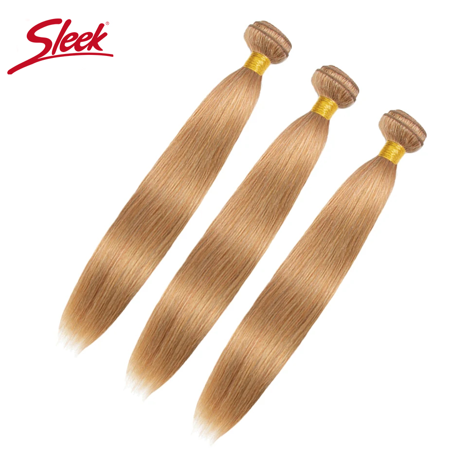 Extensiones de cabello humano postizo Remy Natural liso sedoso brasileño de visón de 27 colores rubio elegante extensión de cabello de 8 a 28 pulgadas