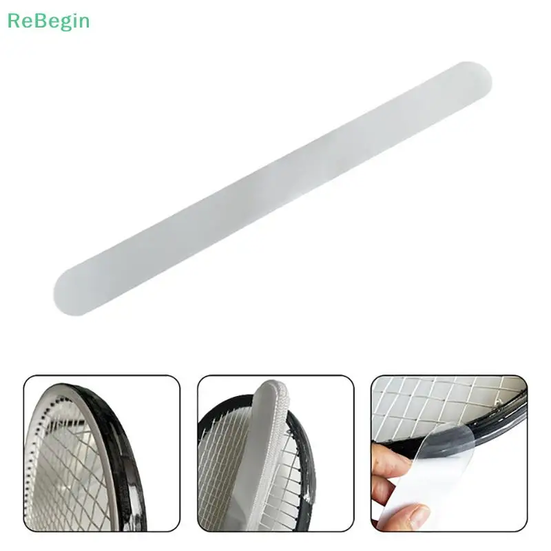 Cinta de protección de cabeza de paleta de raqueta de tenis transparente, pegatina de reducción de fricción, cinta de protección de TPU, piezas deportivas