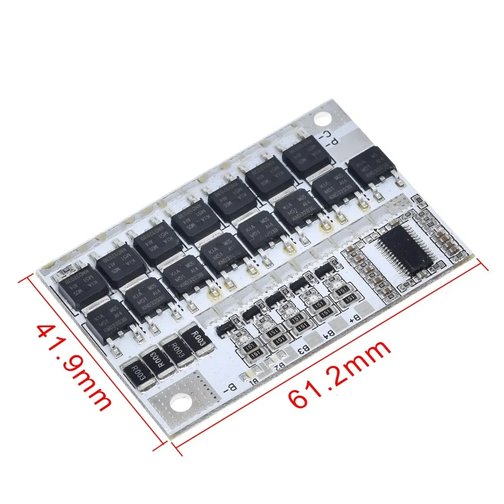TZT 5S 4S 3S BMS 100A 21V 18V 16.8V 12V 18650 리튬 이온 LMO 삼원 리튬 배터리 보호 회로 기판 밸런스 충전