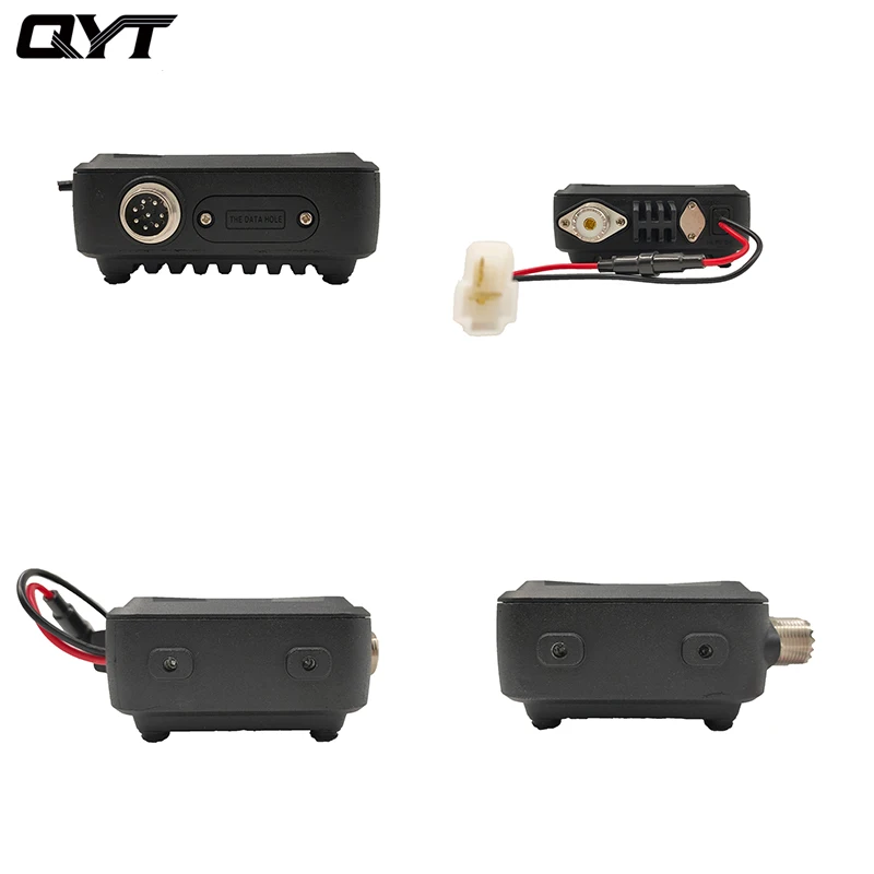 QYT KT-9900 VHF UHF Dual Band Mini Mobile Radio 25W Auto Amateurfunk Display Tastatur Handmikrofon