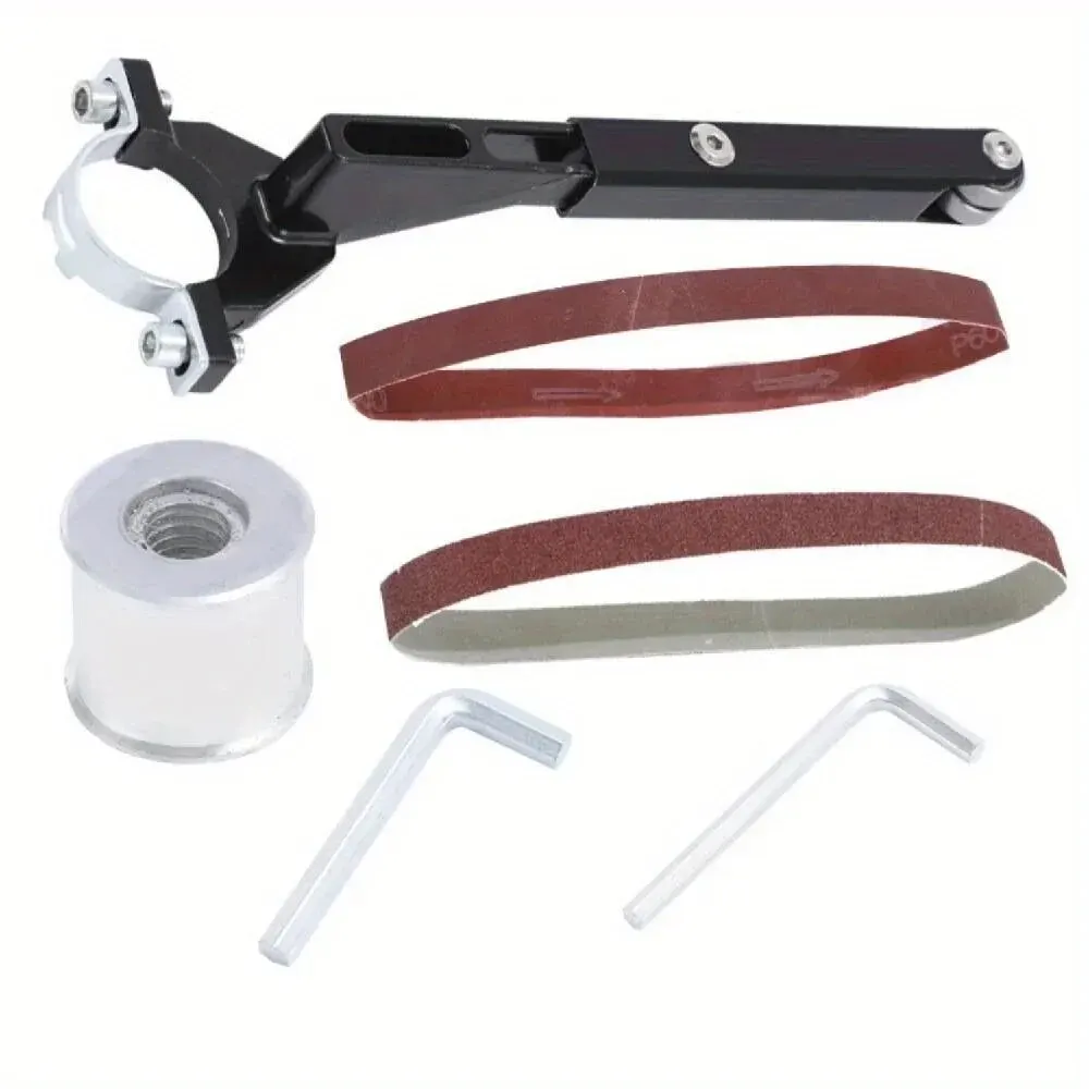 M10 haakse slijper bandschuurmachine adapter voor 100/115/125 - schuurbandadapterset - haakse slijper naar bandschuurmachine converter
