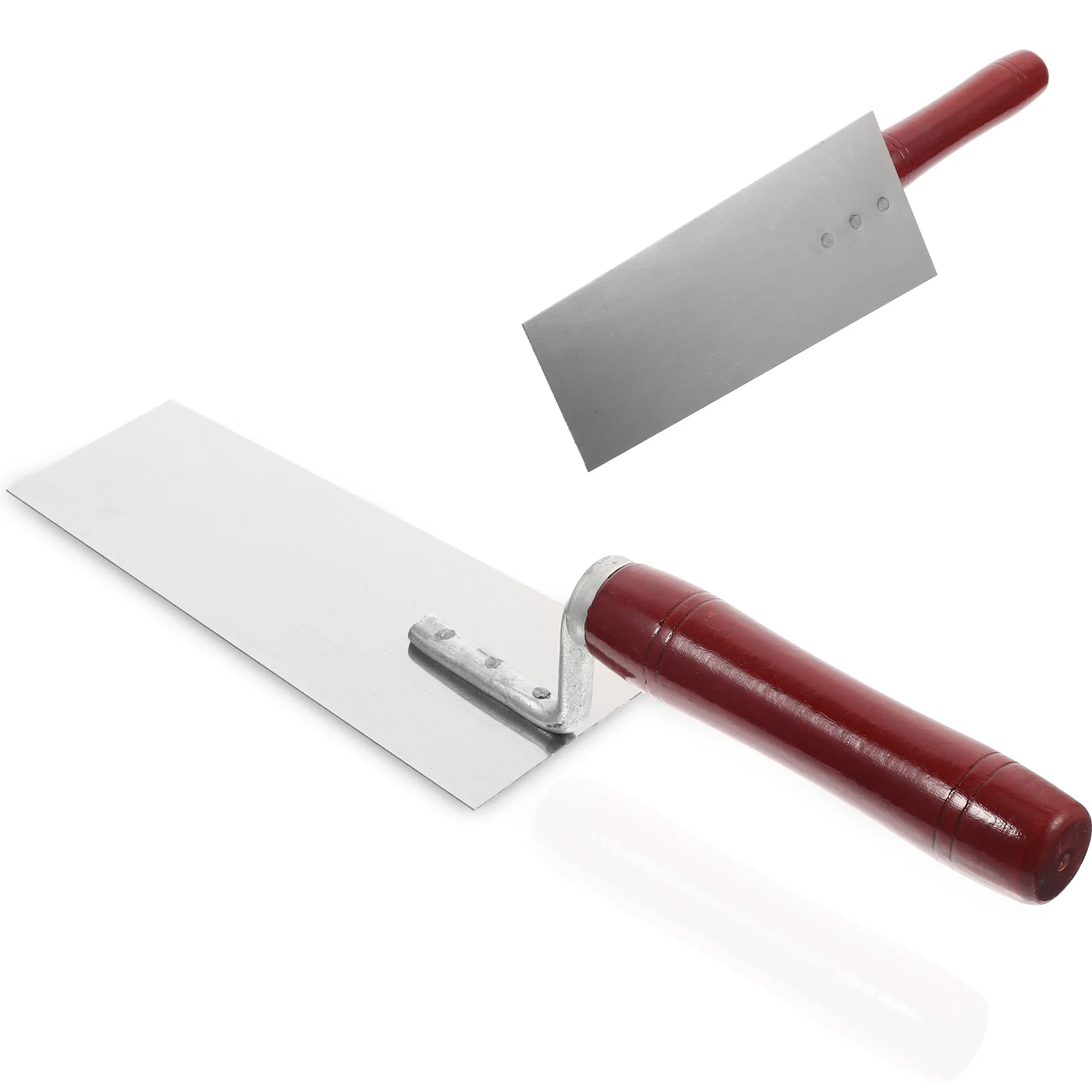 Professional Stainless Steel Putty Cutter and Drywall Trowel Durable Plastering Tool for Efficient Scraping and Shaping