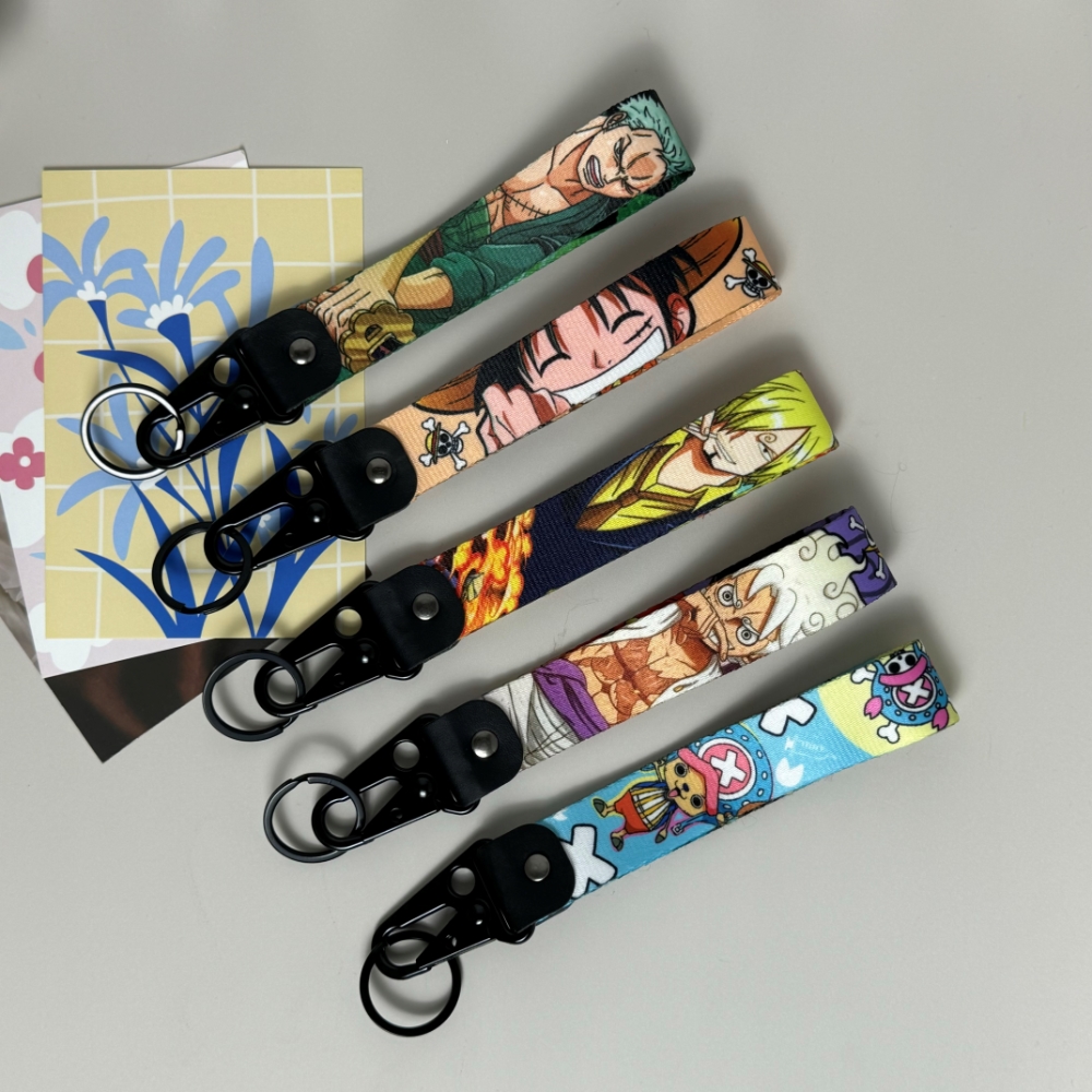 Цельный крутой брелок с орлиным клювом, ремешок в стиле аниме, манга, держатель для бейджа, USB-подвеска, портативный ремешок для ключей, аксессуары