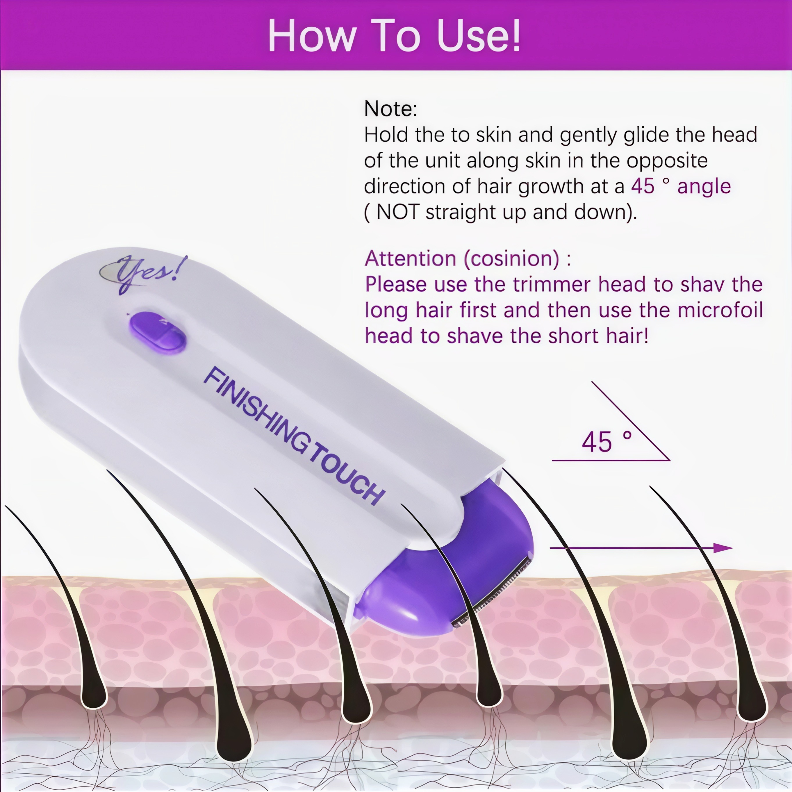 電気ボディヘアトリマー - 男性用陰部トリマー - 女性用ビキニトリマー - ウェット/ドライシェーバー グルーマー、交換可能なヘッド、USB