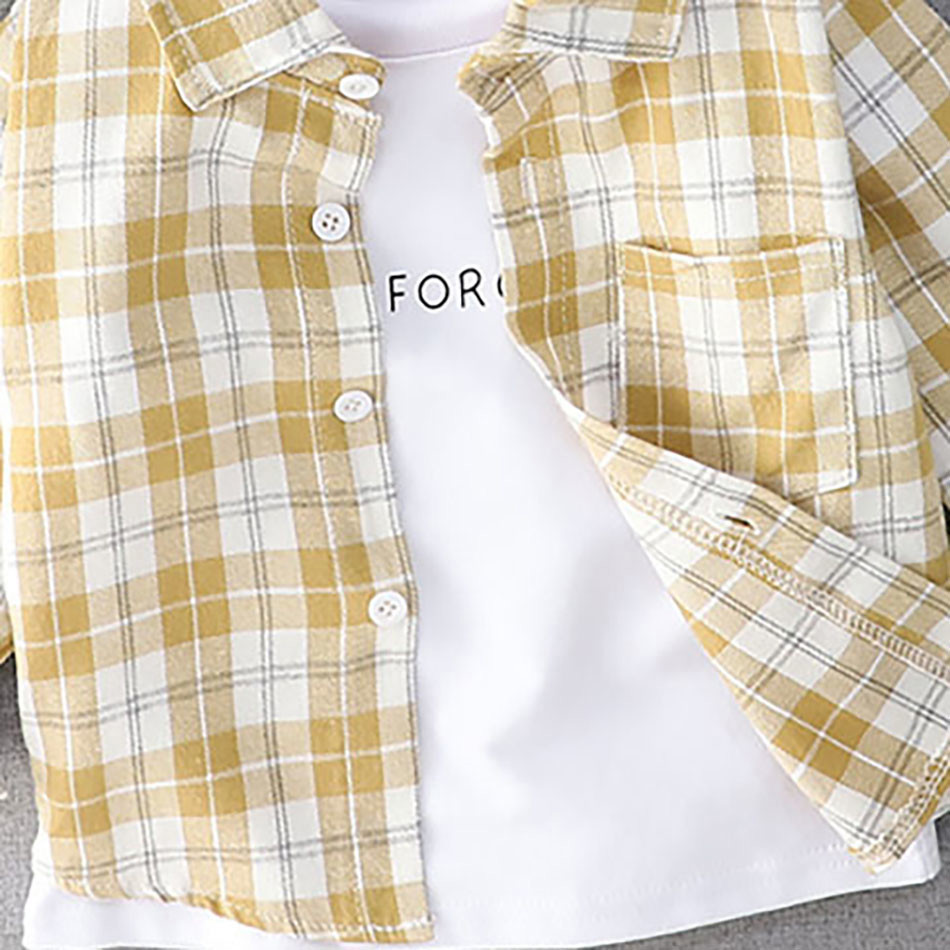 Camisa a cuadros elegante y cómoda para niños, manga larga, diseño clásico, ropa de uso diario, primavera y otoño, 2024