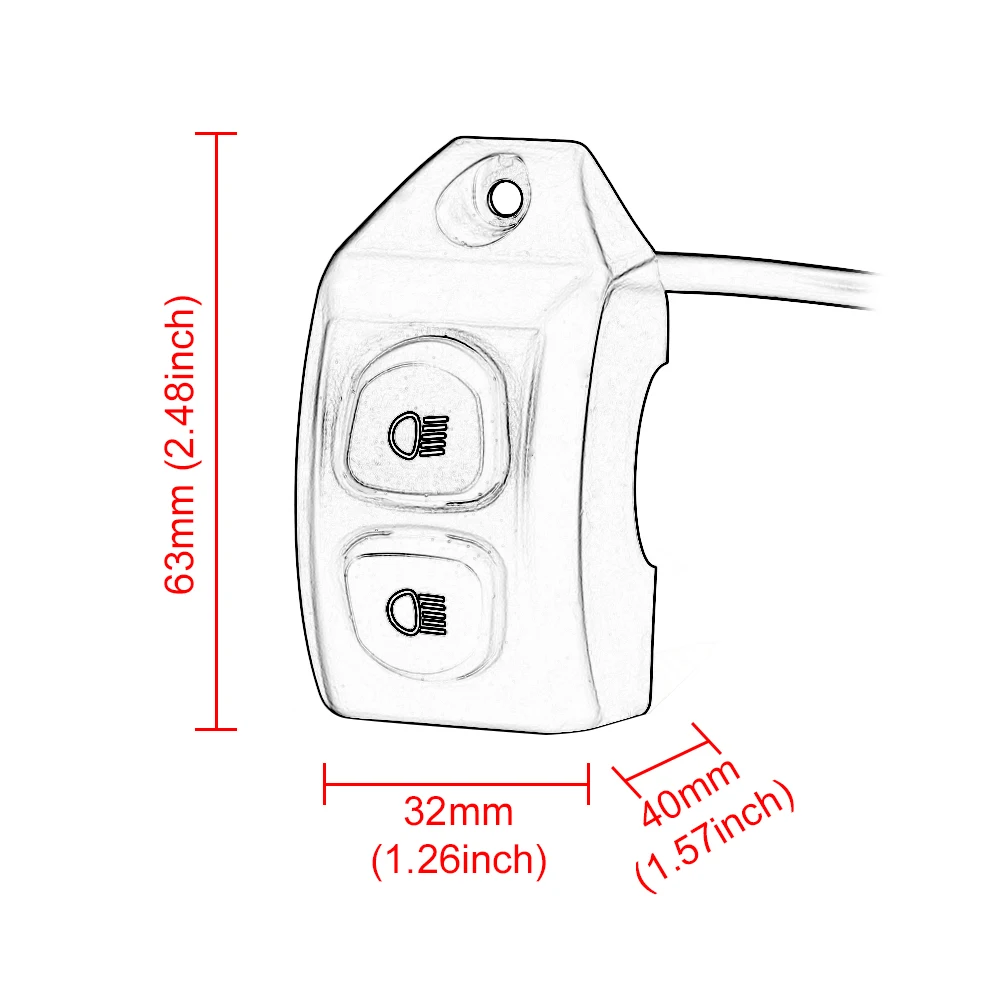 For BMW R1200GS R 1200 GS R1250GS F850GS F750GS ADV Adventure LC Motorcycle Fog Lights Wiring Harness Handle Switch Push Button