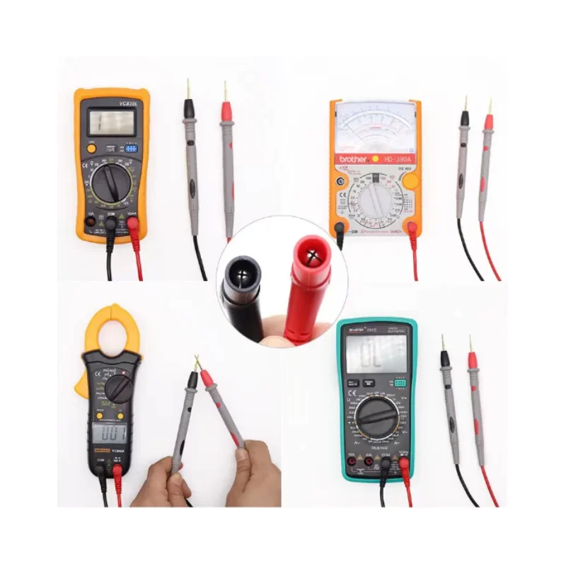 หัววัดตะกั่วแบบปากกาสาย20A Probe Multimeter อเนกประสงค์1000V ตัวชี้วัดแบบมัลติมิเตอร์แบบดิจิทัลมัลติมิเตอร์