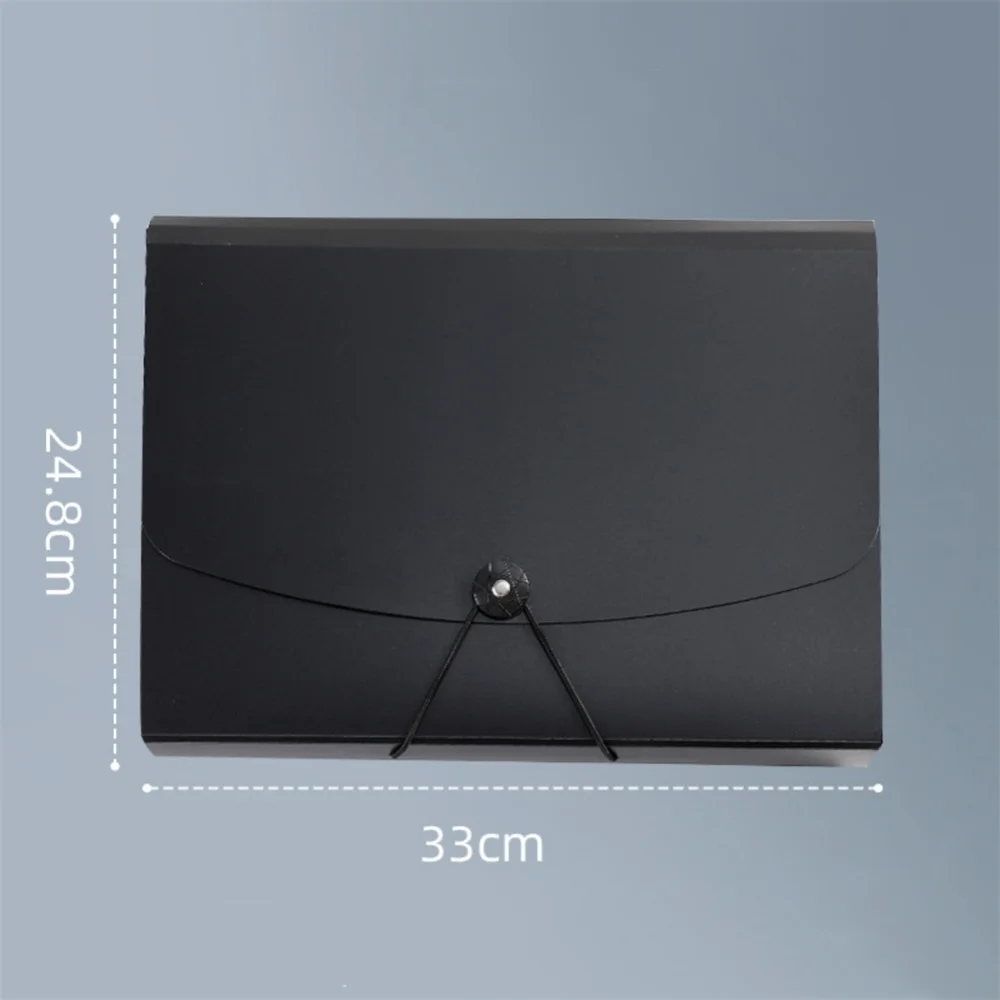 A4 Large Capacity File Folder Multi-Layer Expanding Sorting Storage Bag Folder Desktop Document Contract Paper File Organizer