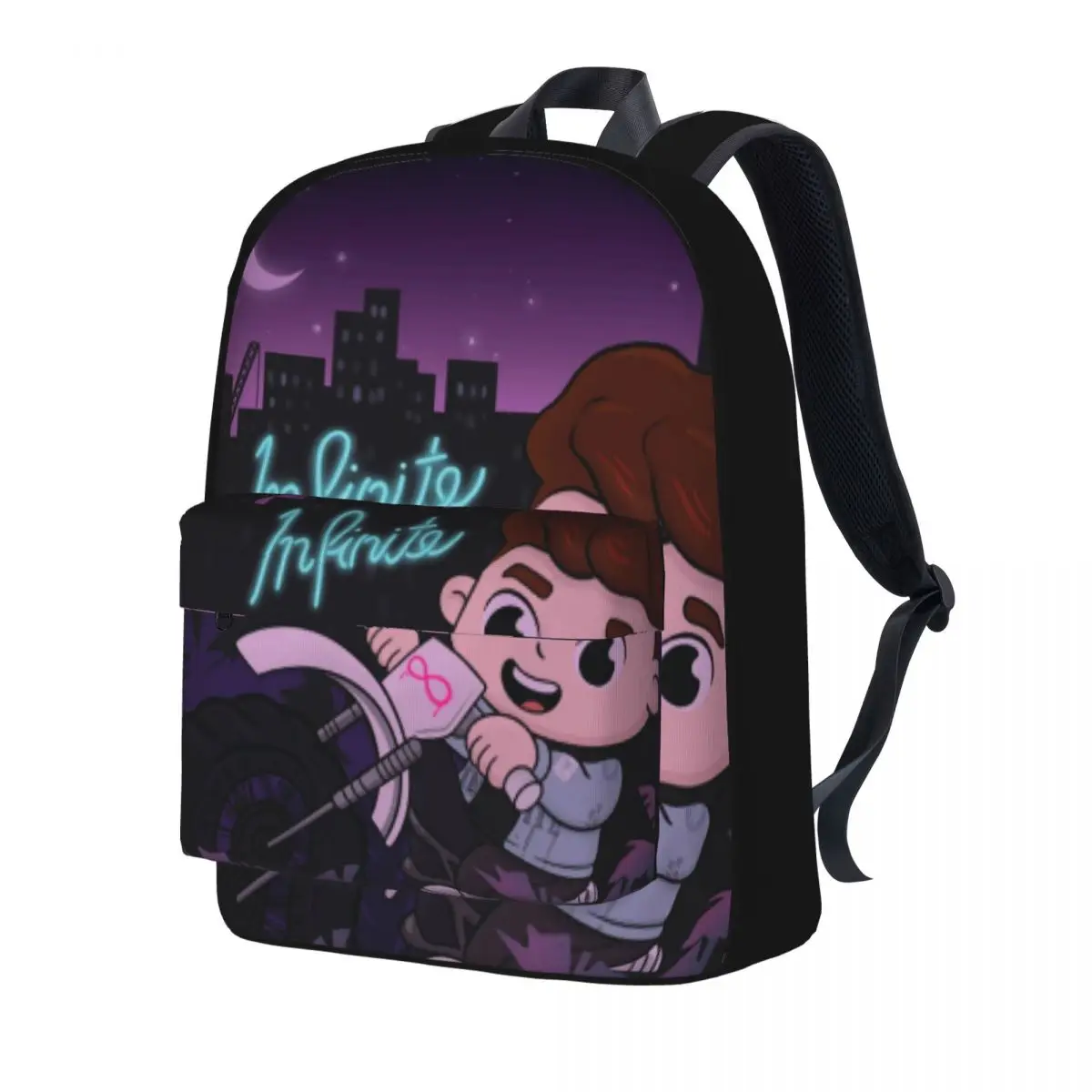 Mochila de dibujos animados, mochilas universitarias divertidas, mochilas de escuela secundaria con estampado Unisex de alta calidad, mochila Kawaii, regalo de Navidad