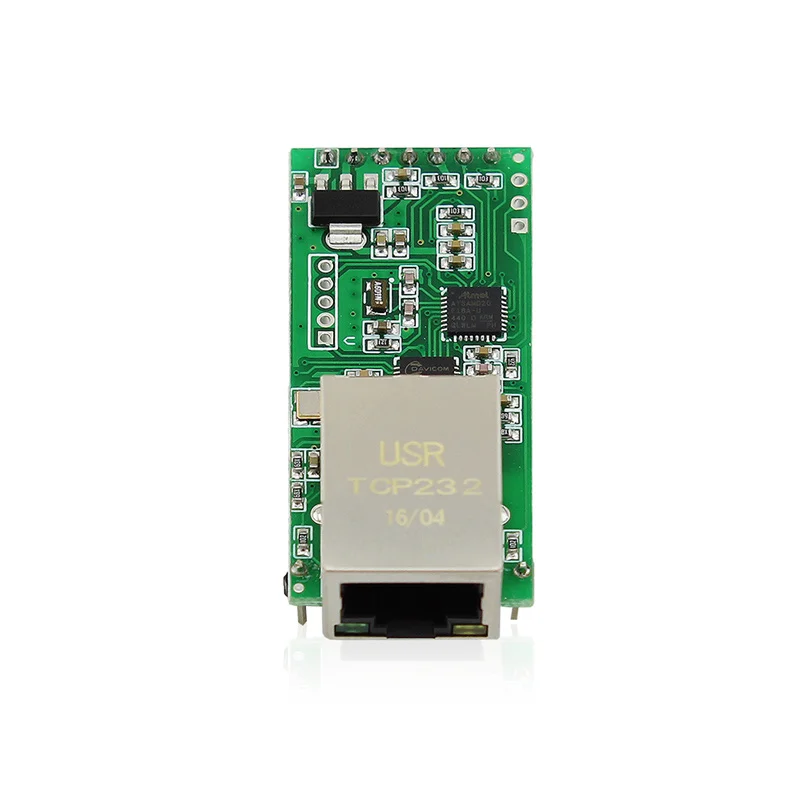 Serieel Naar Ethernet Converter Module USR-TCP232-T2 Bidirectionele Transmissie Van Seriële Ttl En RJ45 Poort