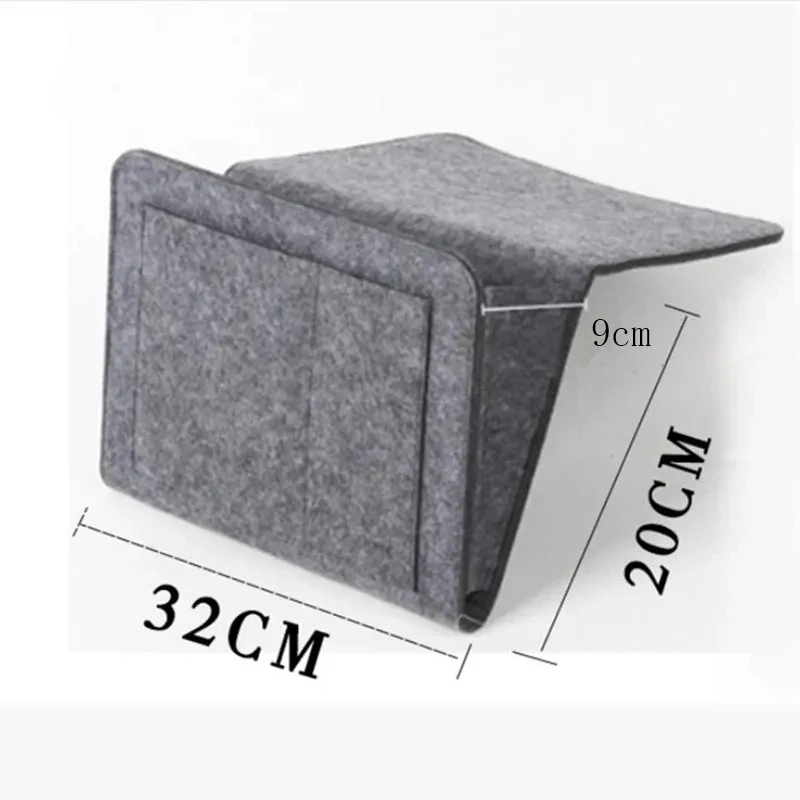 아기 침대 가방 펠트 침대 옆 수납 정리함 소파 TV 리모컨 걸이형 소파 수납 정리함 침대 홀더 포켓