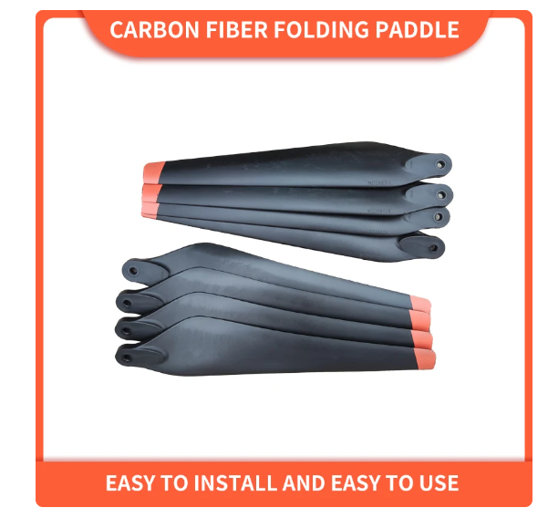 ใบพัด T20 DJI ทำจากคาร์บอน T16 T10ใบพัดโดรนป้องกัน3390ยาฆ่าแมลงปีกไม้พายพับได้12ชิ้น