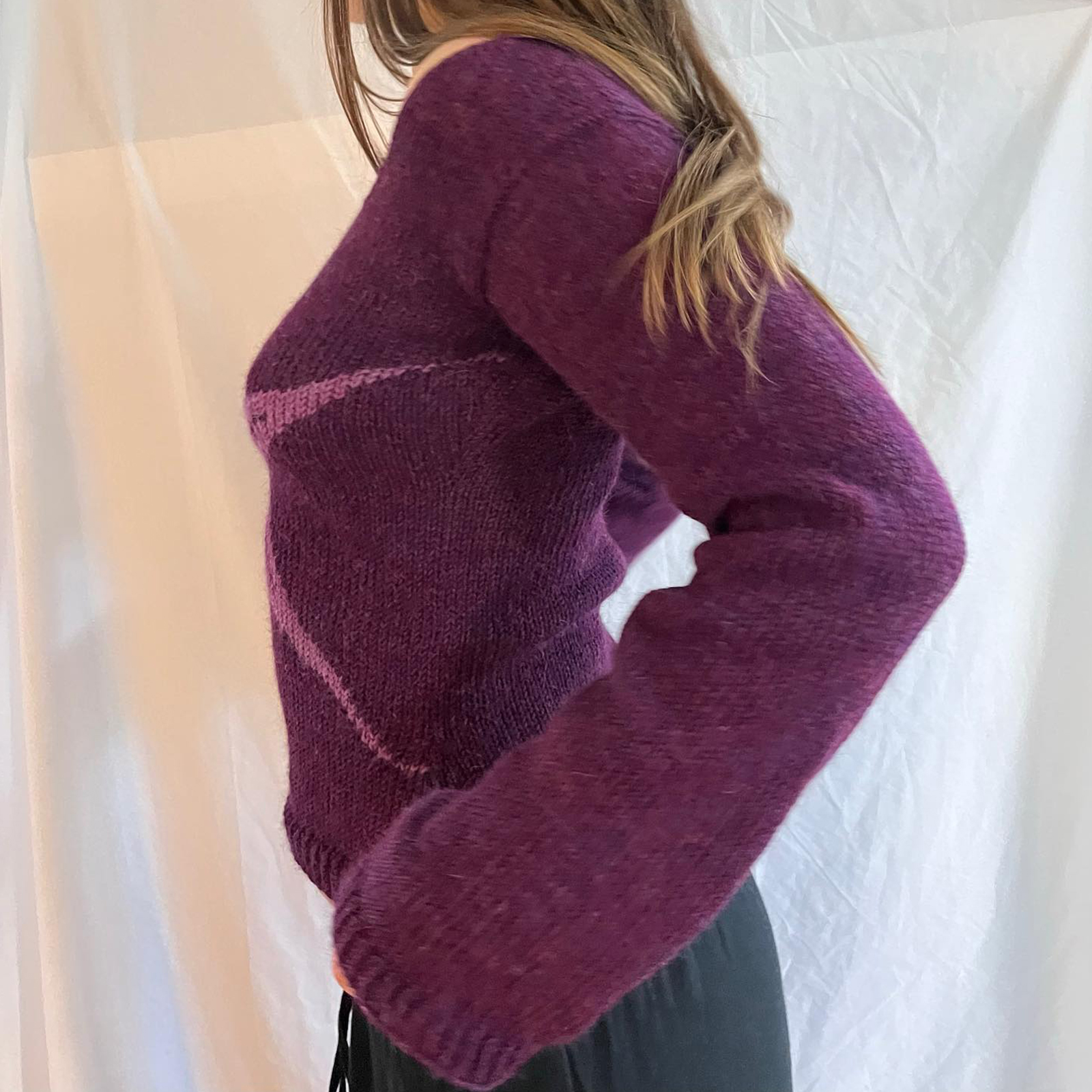 Combhasaki Damen Y2K Vintage Off Shoulder Pullover Slim Fit Ästhetischer Grafikdruck Langarm Strickwaren Tops Vintage Streetwear