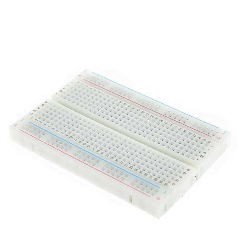 Breadboard Jumper Wire Kit with 400-Point Bread Board + 65pcs Multiple Sizes M/M Jumper Wire +140 Pieces 2-125mm Jumper Wire