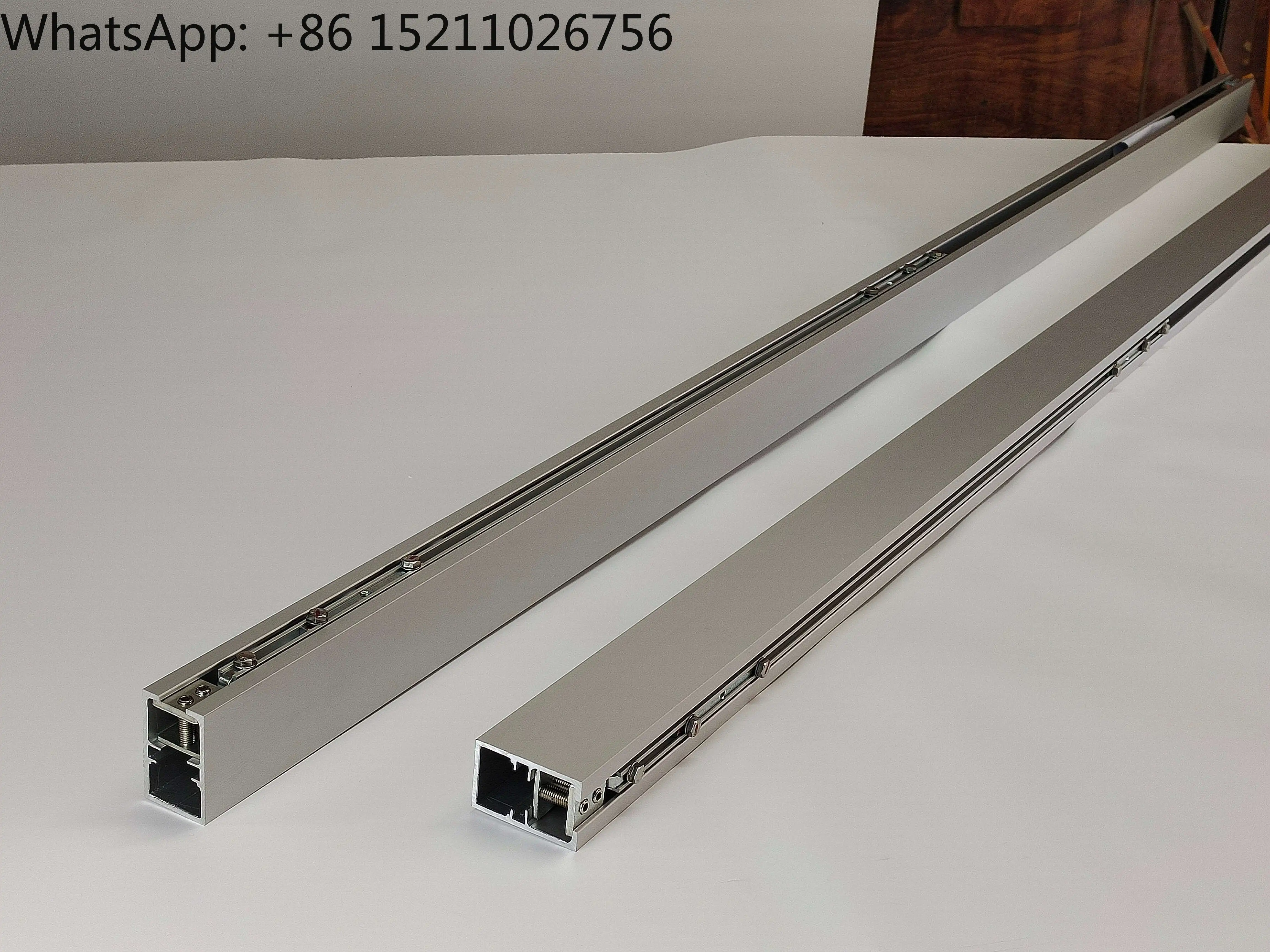Novo design moderno mudo maglev sensor automático deslizante pátio tela sistema de porta operador porta fechamento automático