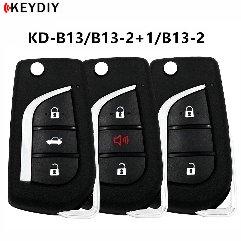 車のリモコンキー,KEYDIY-KD900 bシリーズ,B13-2, B13-2,1,b13,toyotaスタイル,KD-X2, KD-MAX,kd,mini,5個,10個,15個,30個