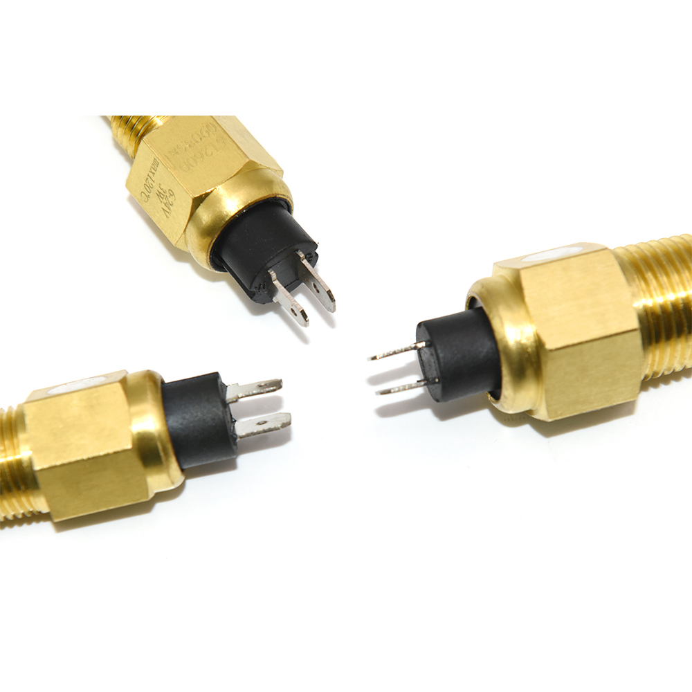 Sensor universal de temperatura da água 3/8npt 1/2npt vdo medidor vdo sensor de temperatura da água 14mm 17mm 21mm para carro caminhão barco