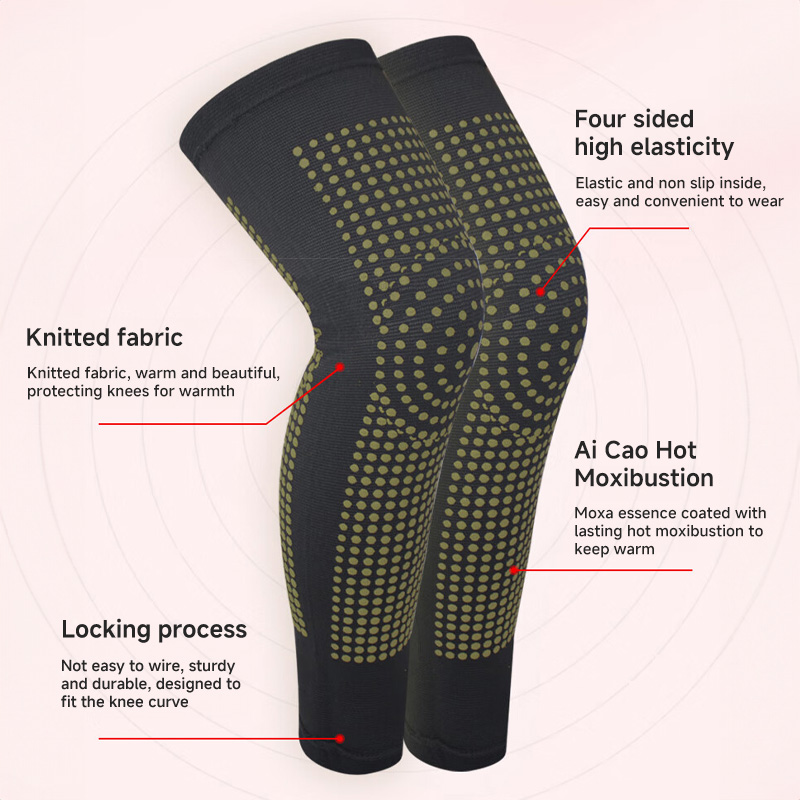 Ay Tsao Self Heating Knee Protector For Men And Women Winter Warm And Cold Proof Extended Leg Protector