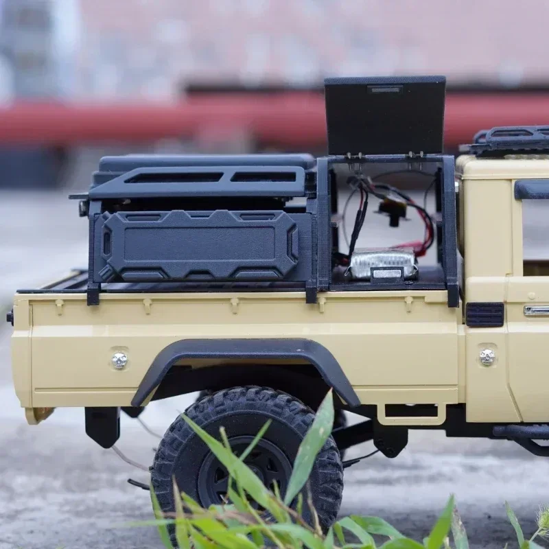 Semi-trailer Short Trailer Off-road Vehicle Accessories Shell Upgrade Modification Suitable for Remote Control Car MN-82