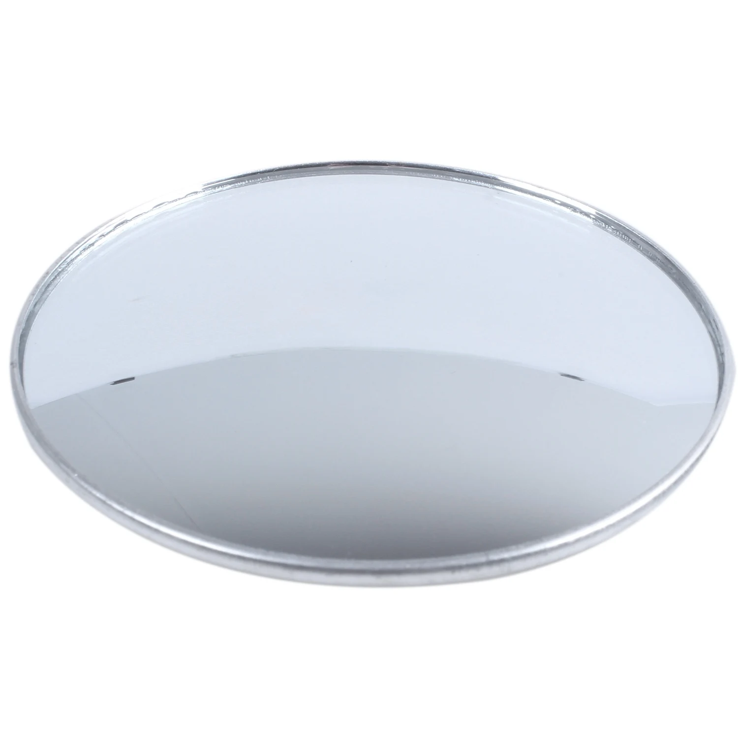 Silver Tone 3" Round Convex Rear View Blind Spot Mirror for Car Auto