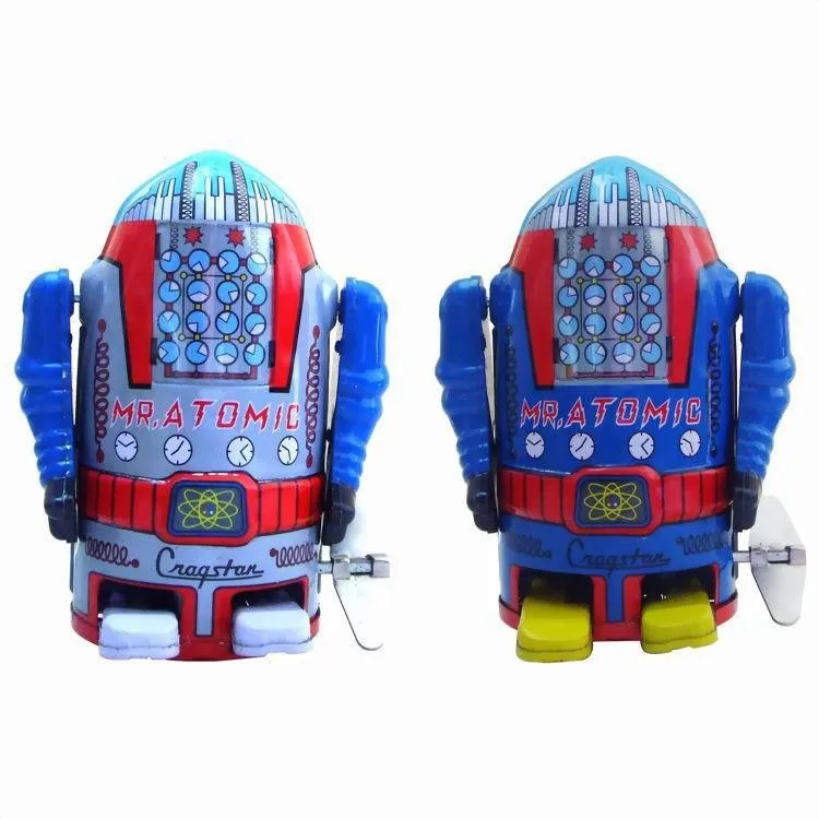 MS632 ブリキスペースロボットレトロノスタルジックコレクション工芸品ギフト装飾品ブリキのおもちゃ