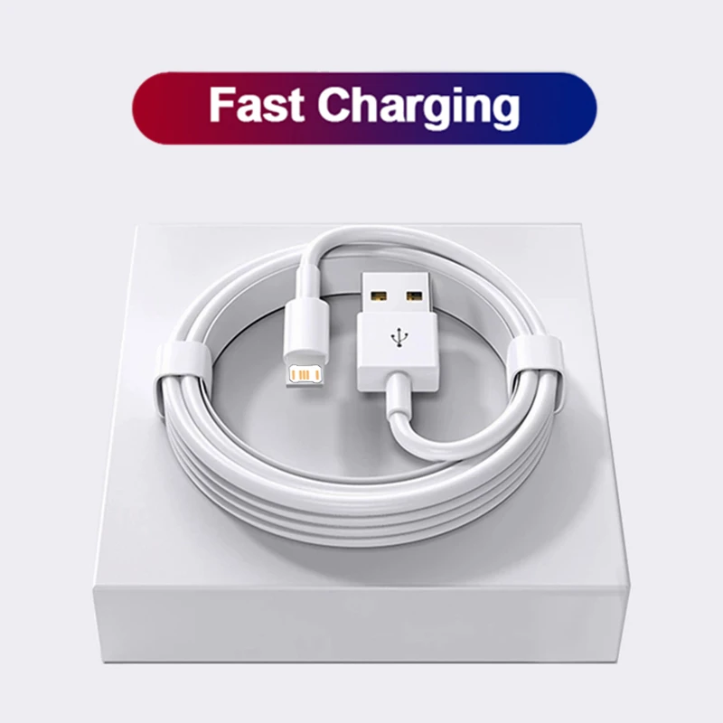 Cavo USB di ricarica rapida da 20 W per iPhone 7 8 14 Plus X XR XS 11 12 13 Pro Max Cavo di ricarica rapida Cavo USB C PD da 30 W 1 m 1,5 m 2 m 3 m