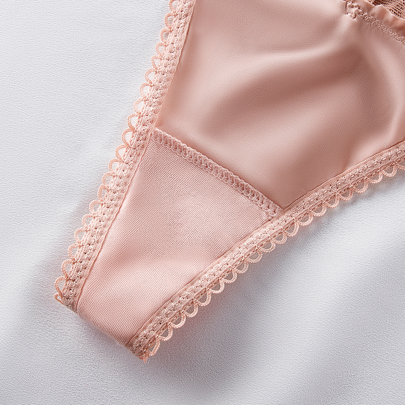 BANNIROU 1 Uds ropa interior Sexy para mujer bragas femeninas de encaje suave sólido tangas íntimas