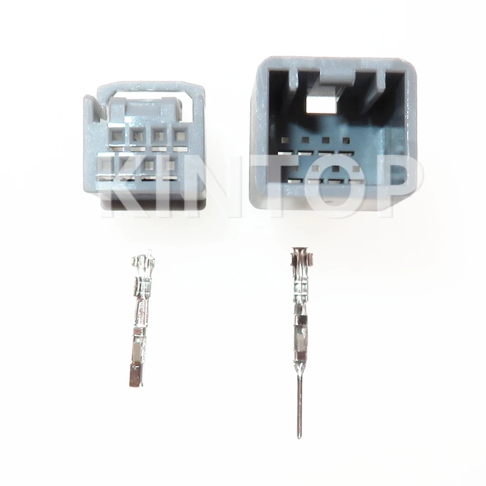 1 Bộ 8 Chân Mini Tự Động Dòng Điện Thấp Unsealed Ổ Cắm Có Dây MX34008SF1 Xe Ô Tô Nam Nữ Lắp Ghép Điện Dây Cổng Kết Nối