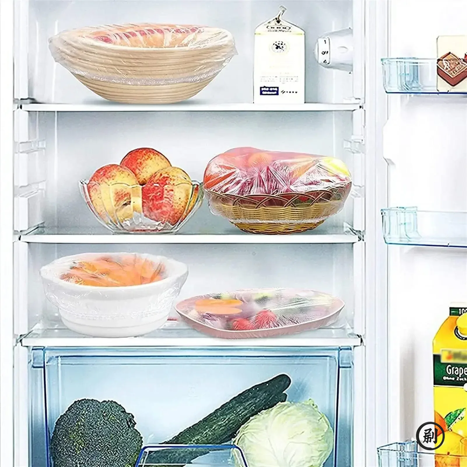 100PCS Disposable Fresh-keeping Bag Food Covers Fruit Storage Packaging Bags Kitchen Fresh Keeping Freshness