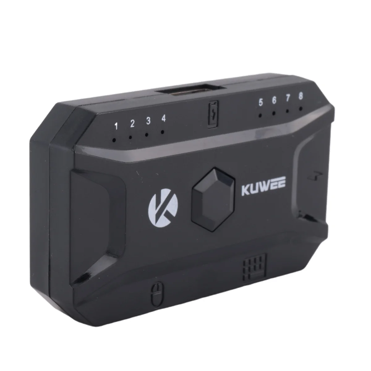 Bluetooth Hub USB 5,0 Konverter Kabel Tastatur & Maus zu Wireless Hub Adapter Unterstützung 8 Geräte für Tablet,Laptop, Handy