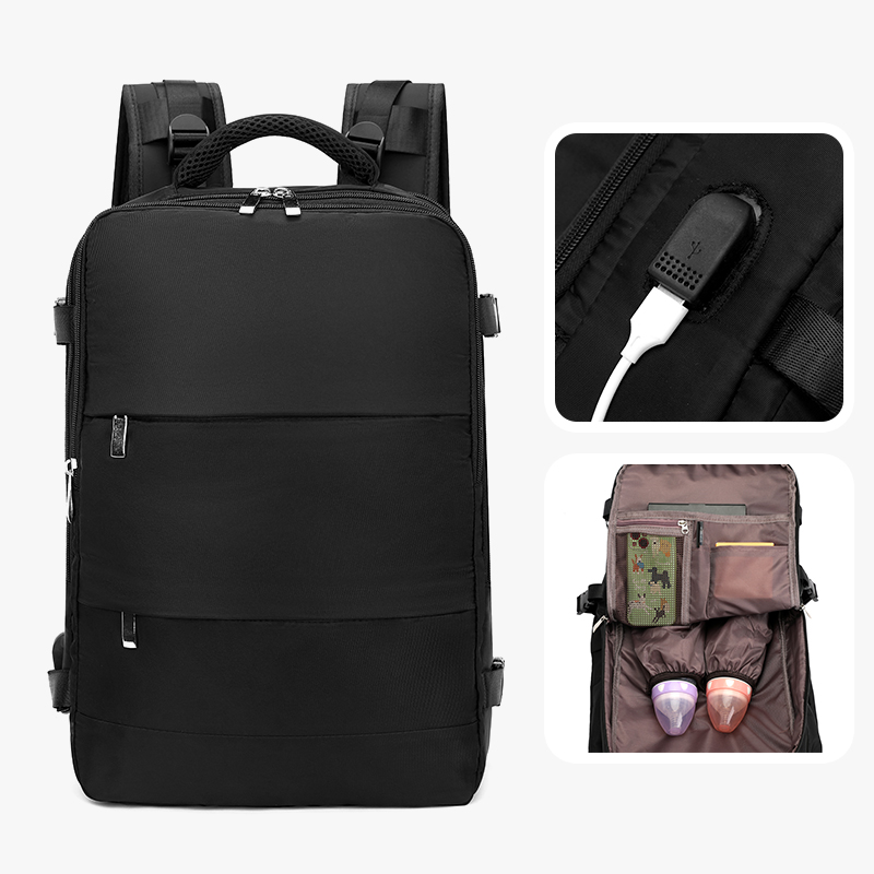 Travel Backpack Men's Short-distance Lightweight Travel Mountaineering Bag Large Capacity Computer School Bag Backpack for Men