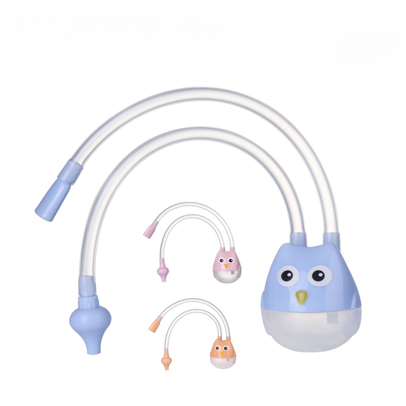 Nuevo aspirador Nasal, limpiador de mocos de succión Nasal infantil, catéter de succión de boca para bebé, herramienta de limpieza de nariz con ventosa para limpieza de niños