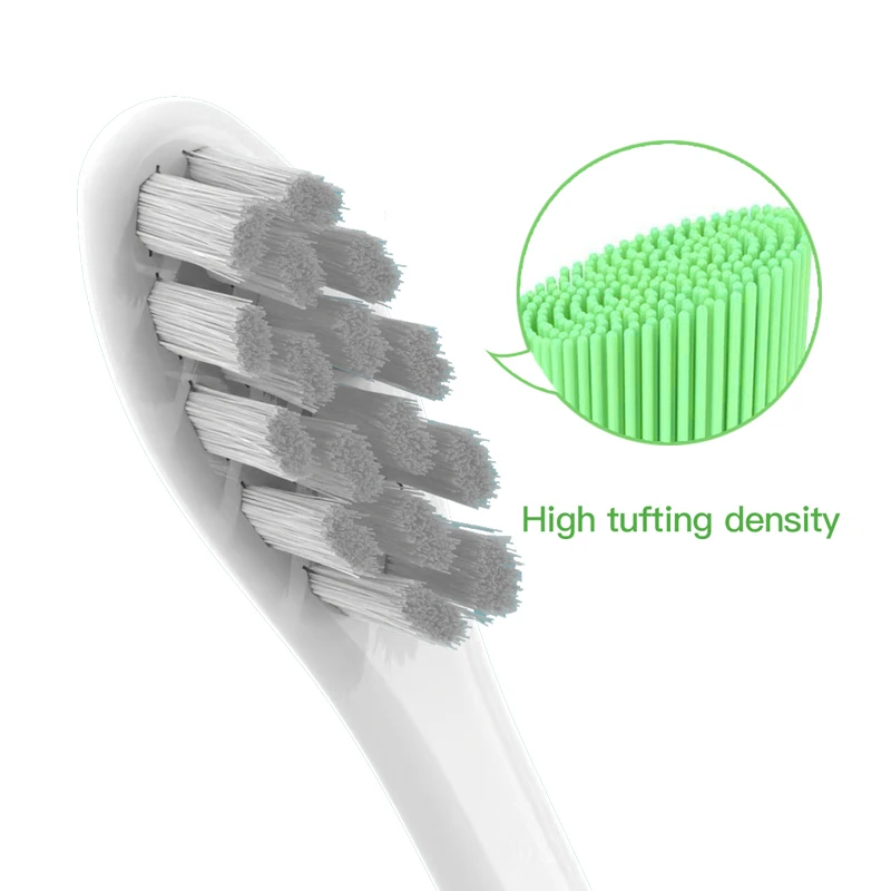 4 Đầu Thay Thế Cho Oclean Chảy/X/ X PRO/ Z1/ F1/1/Air 2 /SE Đầu Bàn Chải Mềm Mại Bật Lửa DuPont Âm Bàn Chải Đánh Răng Hút Chân Không Lông