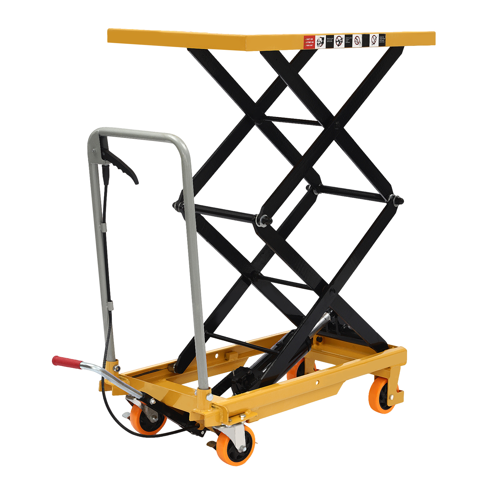 770lbs/330lbs Hydraulic Scissor Lift Table 90*50*97cm/70*44*92cm Handling Tools  For Factories, Warehouses, Supermarkets