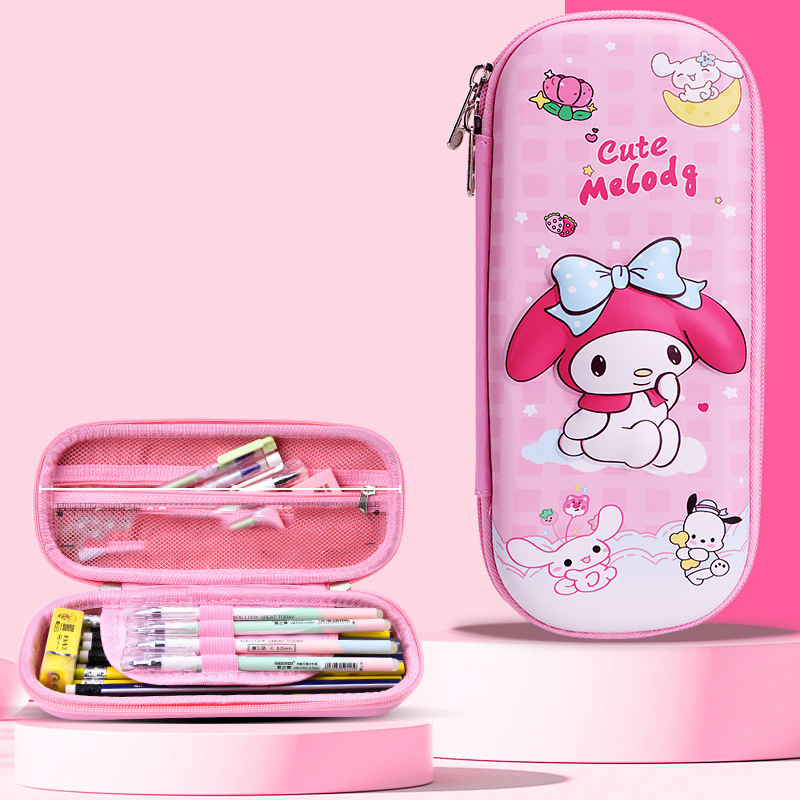 De nieuwe studentencartoon uit 2025 is een schattige HelloKitty 3D-briefpapierdoos, een waterdichte, schokbestendige en grote capaciteit briefpapierdoos