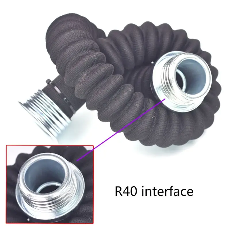 Electric Constant Air Flow Supplied Fed Full/Half Face Gas Mask Breathing System Protective Respirator Device Workplace Safety