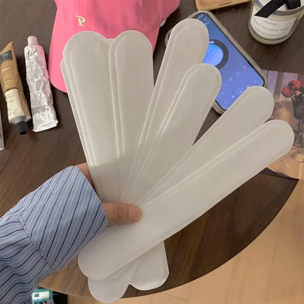10 Stuks Onzichtbare Hoed Zweetabsorber Stickers Liner Bands Zweetband Vizier Hoed Maat Reducer Cap Anti-Vuile Strips Pads Tape