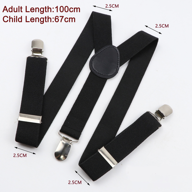 Nieuwe Verstelbare Bretels Elastische Lederen Y-Back Bretels Bandjes Mannen Vrouwen Kids Broek Shirt Meisje Rok Accessoires Candy Color