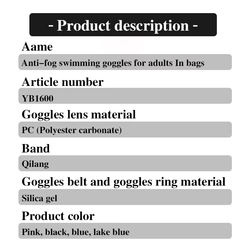 Dezition siliconen bril HD waterdicht en anti-condens dames heren duikuitrusting klein frame zwembril voor volwassenen