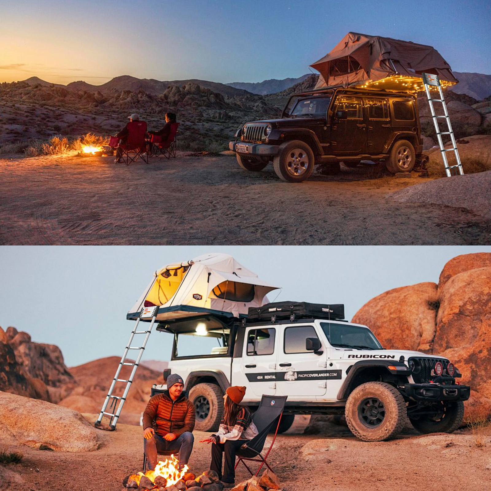 3.8M Telescopic Ladder Stainless Steel Convenient Extendable Folding Ladder,Easy to carry, suitable for pulling walls, changing