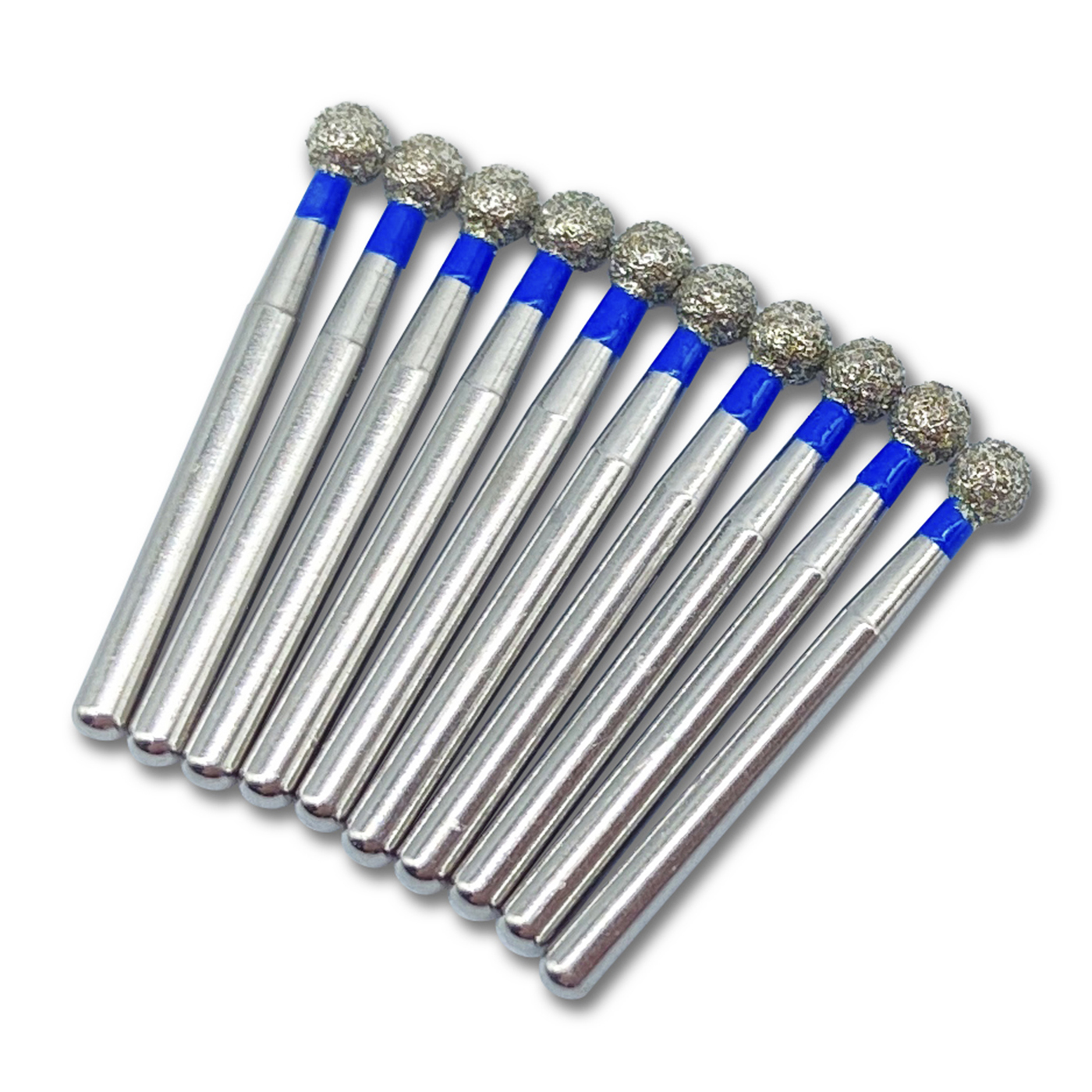 WELL CK 10pcs/Pack Dental Diamond Burs Drill for High Speed Handpiece Dentist Burs FG Series Dia 1.6mm