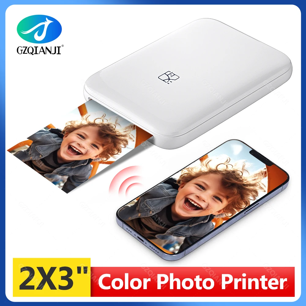 HPRT MT53 Portable Mni imprimante de poche Mobile BT imprimante Photo sans fil avec technologie Zink 2x3 pouces fabricant d'imprimante Photo couleur