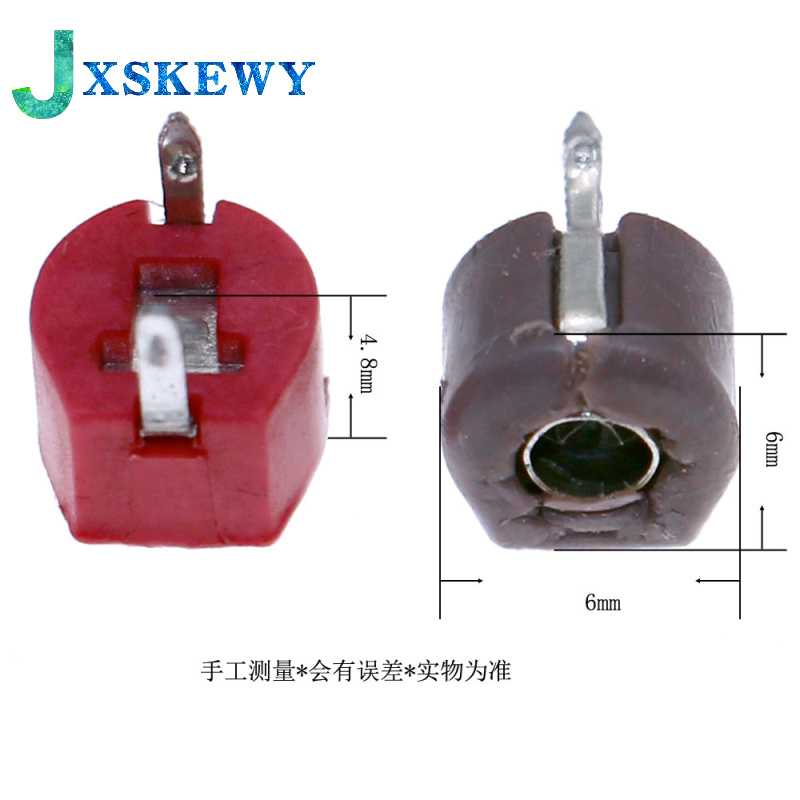 10PCS adjustable capacitor 5P 10P 20P 30P 40P 50P 60P 70P 120PPF JML06-1-120P trimmer variable capacitance plastic 6mm 20/30/PF