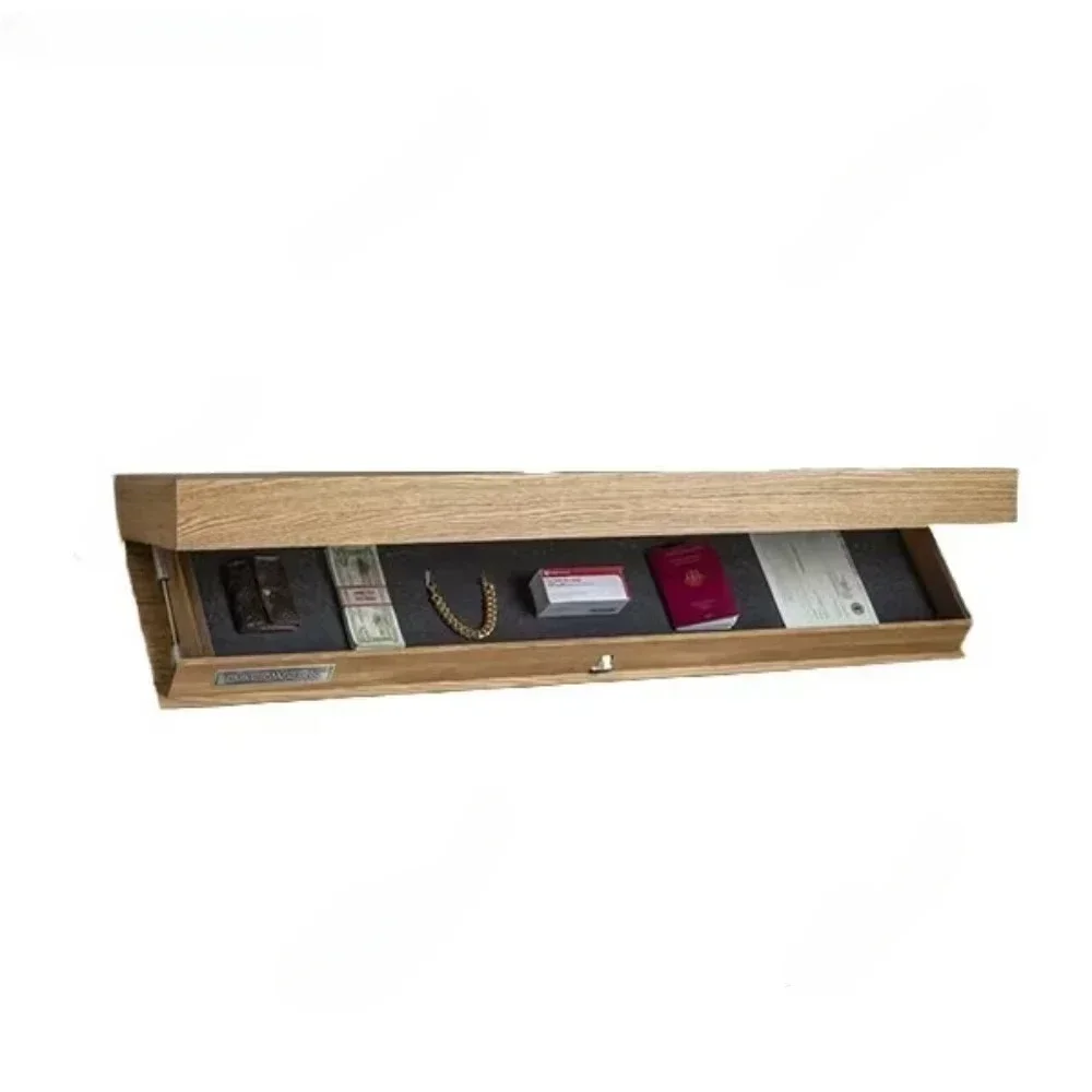 An der Wand montiertes Magicflap-Designer-Regal aus Holz, multifunktional, verdecktes schwebendes Regal, geheimes Fach, Wandregale, Heimdekoration